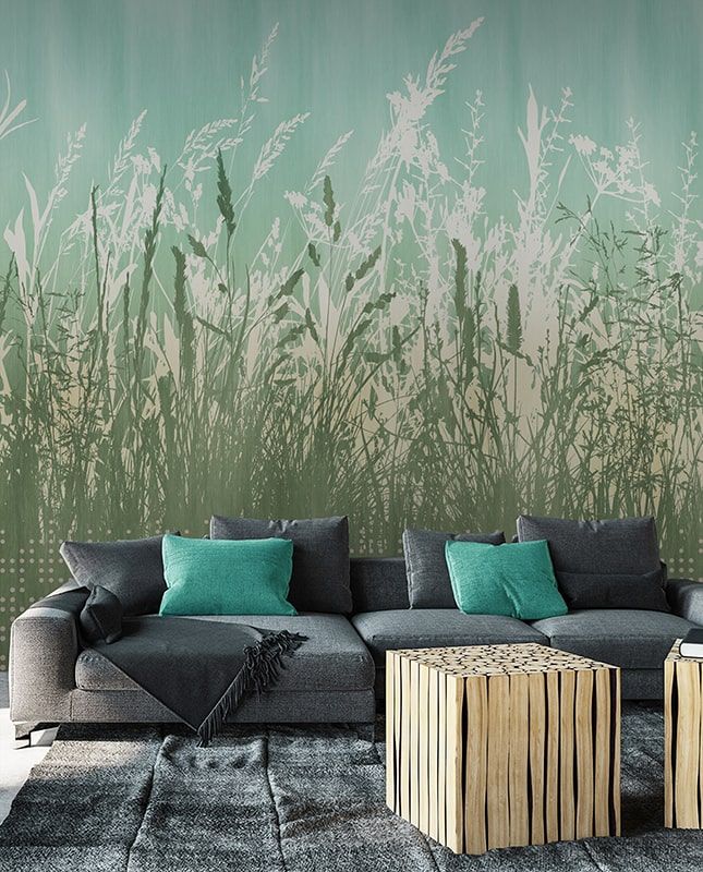 Фреска Графика Растительный мир  ag0400