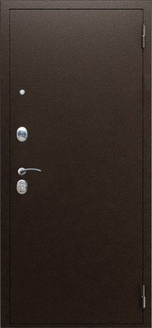 Стальная дверь «Комфорт» с зеркалом АСД