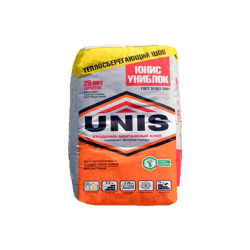 Клей Униблок ЮНИС, 25кг