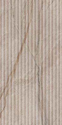 Керамическая плитка Kerama Marazzi 60x119,5x1 Ифран бежевый светлый глянцевый структура обрезной