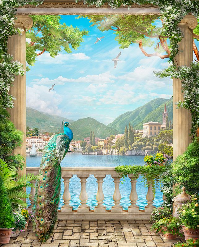 Фреска Современный Графический Дизайн 44532