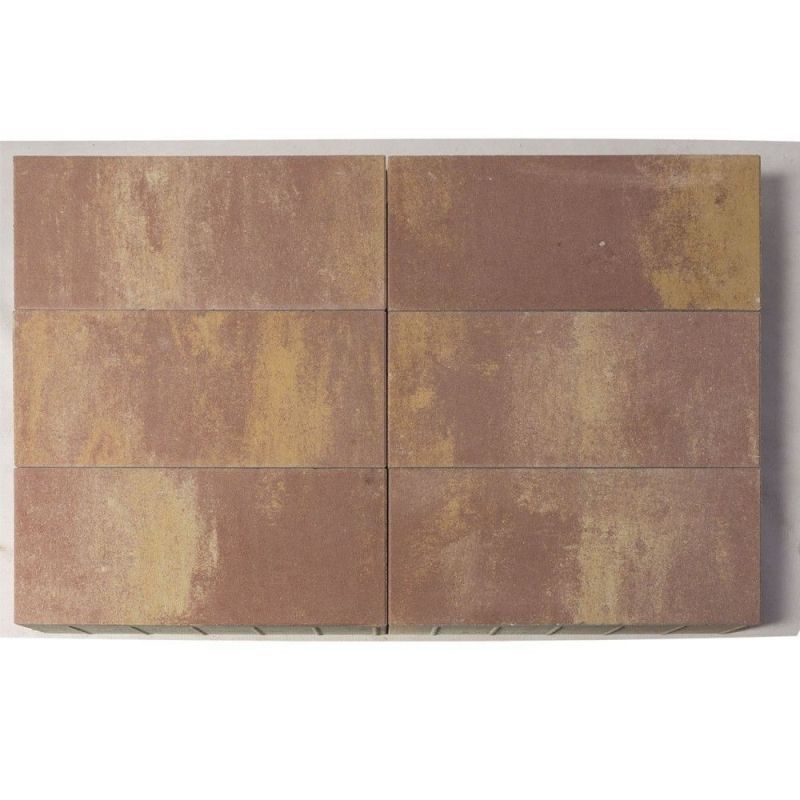 Тротуарная плитка BRAER Сити Каньон Верхний прокрас 80 мм