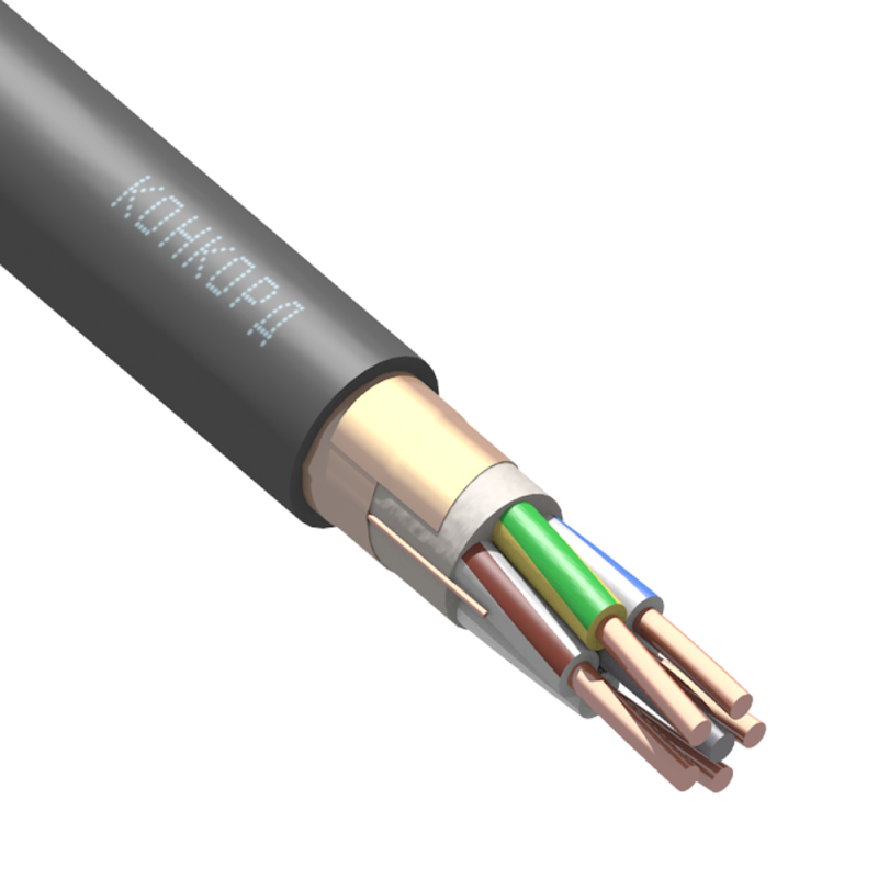 Кабель ППГнг(А)-HF конкорд 5x1,5 мм
