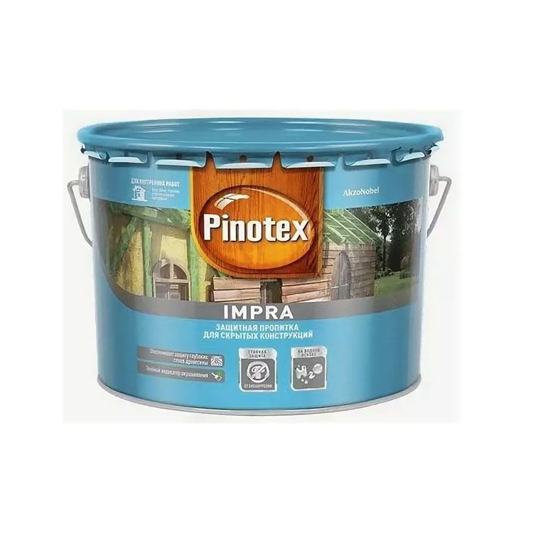 Пропитка защитная Pinotex IMPRA, 9 л