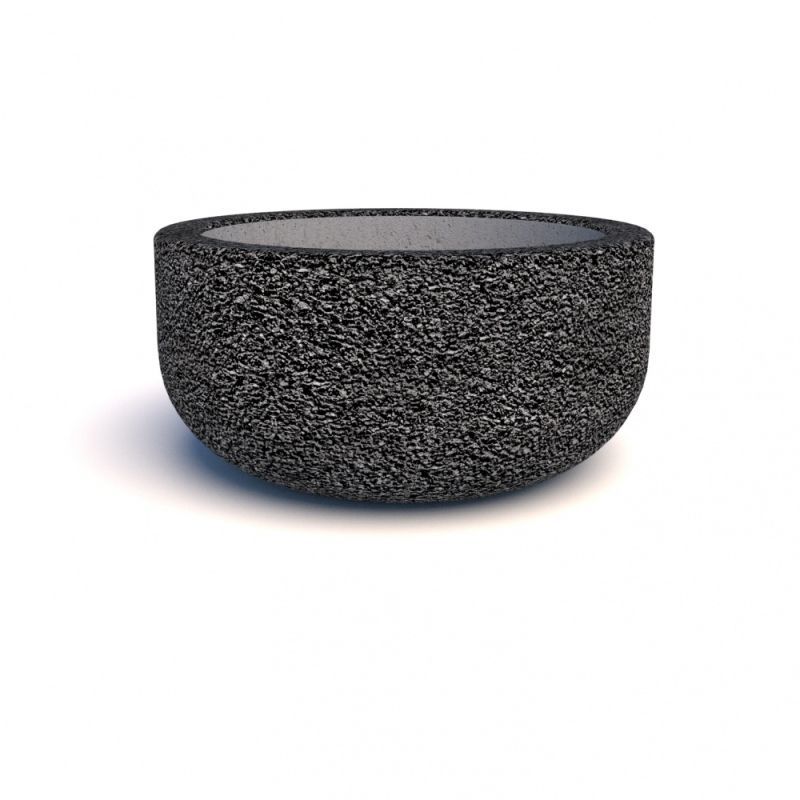 Вазон бетонный уличный Лоббито(габбро-диабаз)