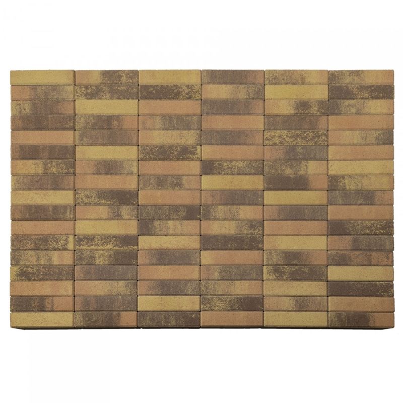 Тротуарная плитка BRAER Паркет Прайд Верхний прокрас 60 мм