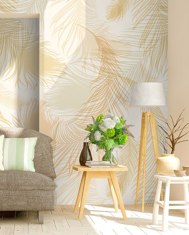 Фреска Графика Лёгкая тропическая фантазия. ag0363