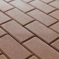 Тротуарная плитка STEINGOT Прямоугольник Коричневая Верхний прокрас