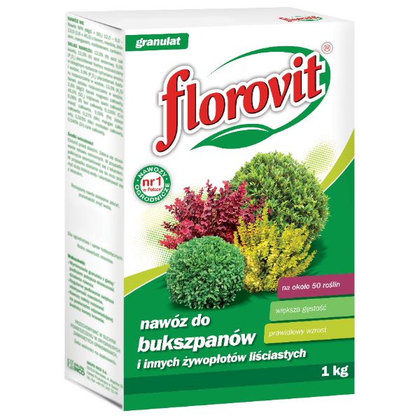 Florovit гранулированный для самшита 1 кг