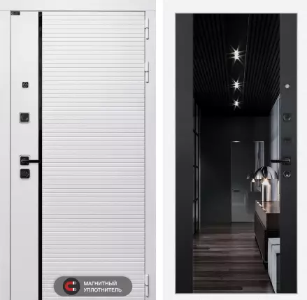 Входная дверь ROYAL с Зеркалом тонированным Максимум