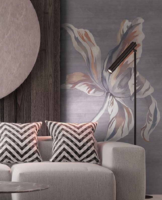 Фреска Графика Ирис. ag0096