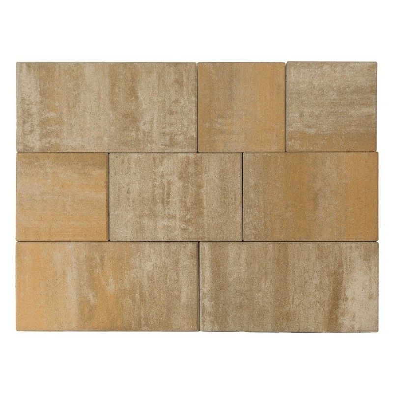 Тротуарная плитка BRAER Триада Плато Верхний прокрас 60 мм