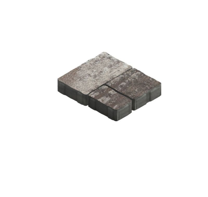 Тротуарная плитка АРБЕТ Старый Город Марокко New Верхний прокрас 60 мм