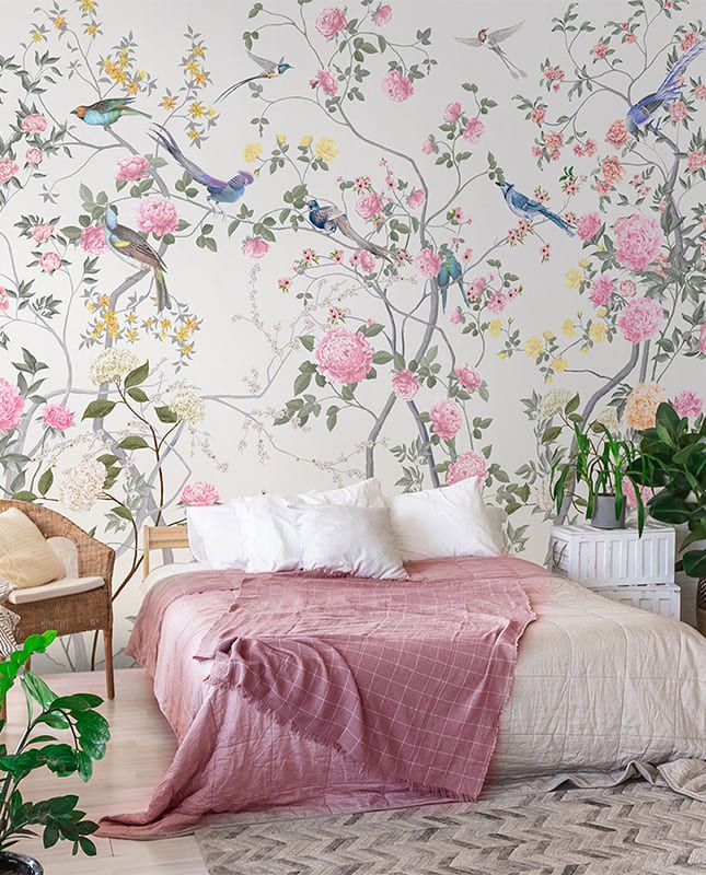 Фреска Графика Японский сад  ag0405