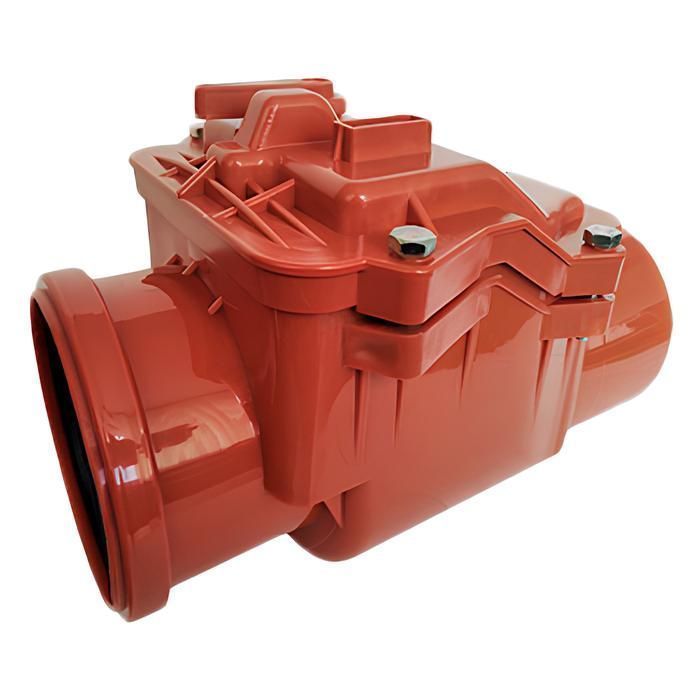 Обратный клапан канализационный наружный Ø110 мм