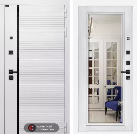 Входная дверь ROYAL с Зеркалом Фацет