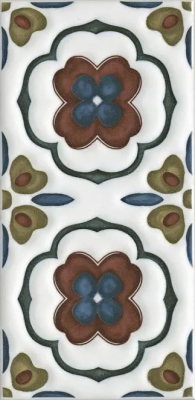 Декор Kerama Marazzi Клемансо орнамент 7,4х15