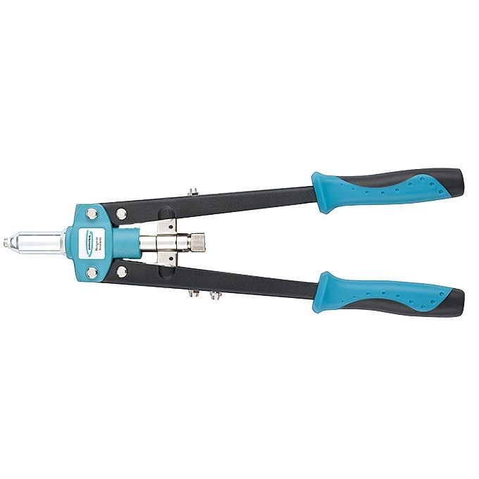 Заклепочник двуручный 420 мм, двухкомпонентные рукоятки, для заклепок 2.4-3.2-4.0-4.8// Gross