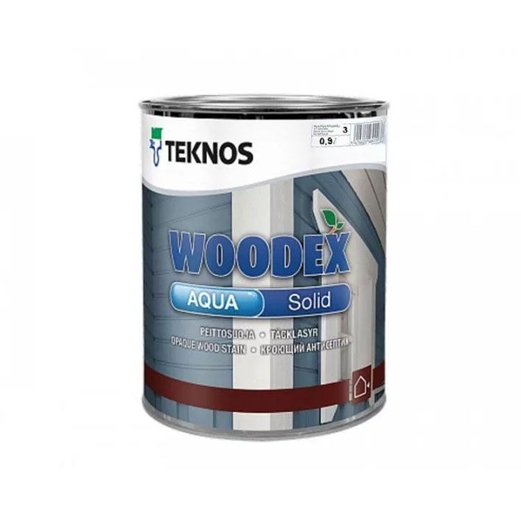 Антисептик Teknos Woodex Aqua Solid, 0,9 л