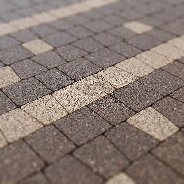 Тротуарная плитка STEINGOT Классика Арко Caramello Верхний прокрас 60 мм
