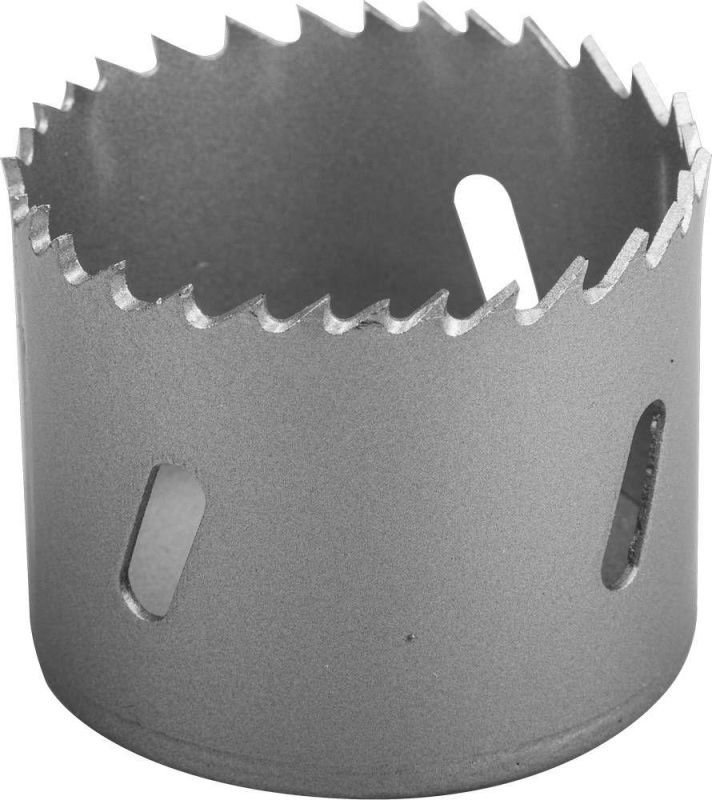 Коронка биметаллическая, быстрорежущая сталь, глубина сверления до 38мм, d-54мм, ЗУБР