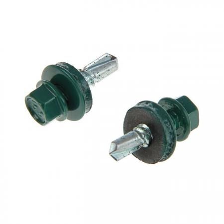 Кровельные саморезы 5.5х19, крашенные (250 шт.)