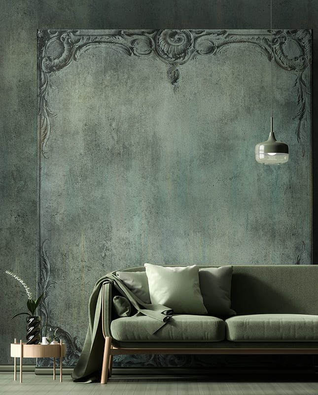 Фреска Графика Лепнина. Лофт. Современное искусство. ag0413