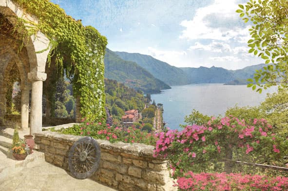 Фреска Терраса в плюще