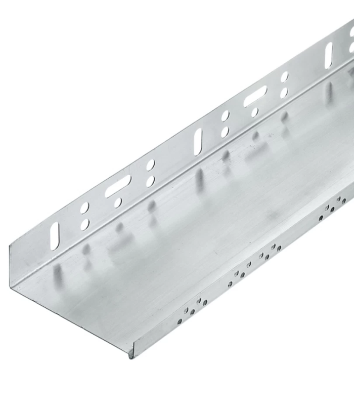 Профиль цокольный алюминиевый 100 мм 2,5 м 0,7 мм