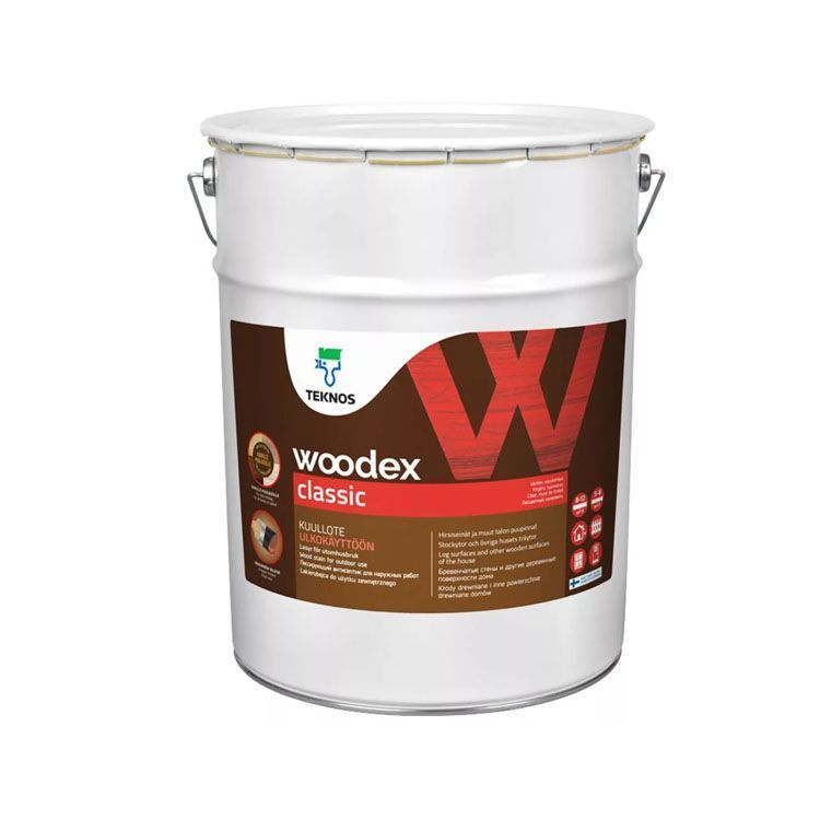 Антисептик Teknos Woodex Classic, 0,9 л