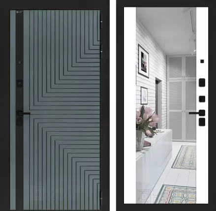 Входная дверь CREDOR с Зеркалом Максимум