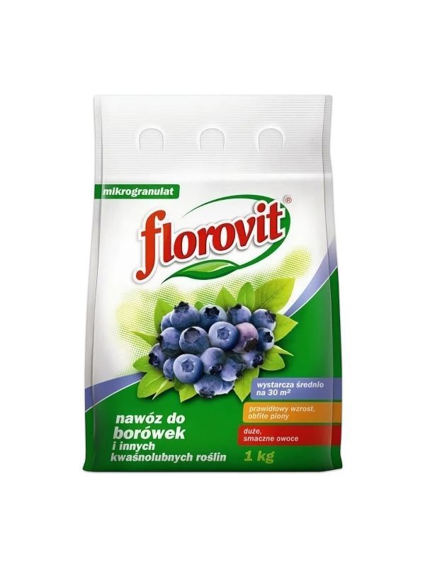 Florovit гранулированный для голубики , брусники , черники,клюквы и других кислотолюбивых 1 кг
