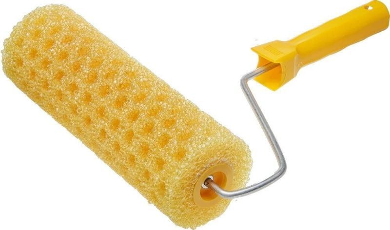 Валик "ГОРОШЕК СТРУКТУРНЫЙ" поролон, 180мм, ручка 6мм, STAYER Standard