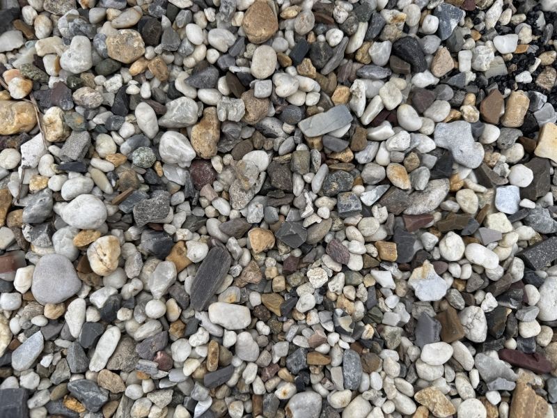 Черно-белая галька 5-20