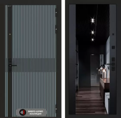 Входная дверь Иссида с Зеркалом тонированным Максимум