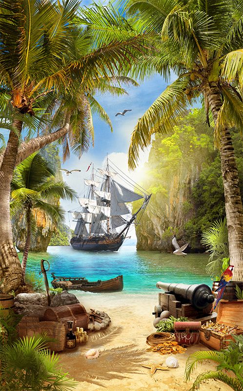 Фреска Современный Графический Дизайн 50062