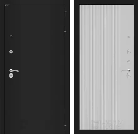 Входная дверь CLASSIC шагрень черная 29