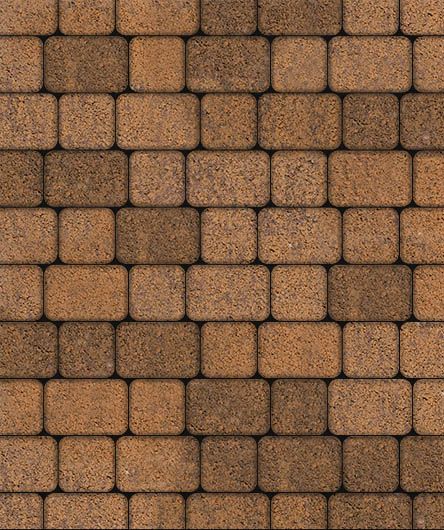 Тротуарная плитка ВЫБОР Классико Листопад Арабская ночь Верхний прокрас 60 мм