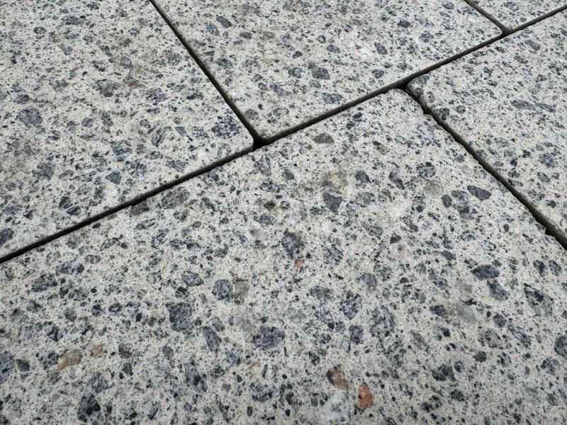 Тротуарная плитка Квадрат 300х300х60, Грис Парга FINERRO 60 мм