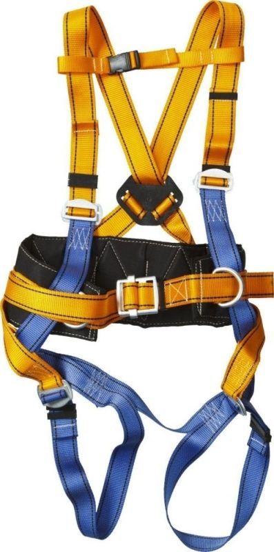 СП-03 страховочная и удерживающая привязь, прошитый высокий кушак, СИБИН