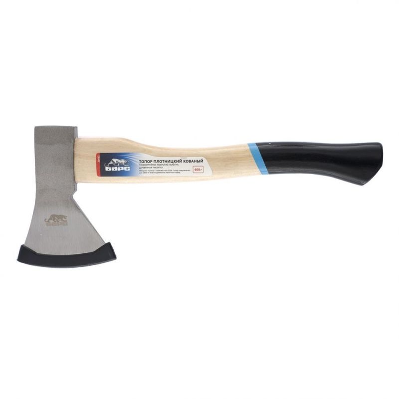 Топор плотницкий,кованый,деревянная рукоятка,600гр.,пескоструйное покрытие полотна// Барс