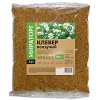 Семена газона Мираторг Клевер ползучий 1 кг