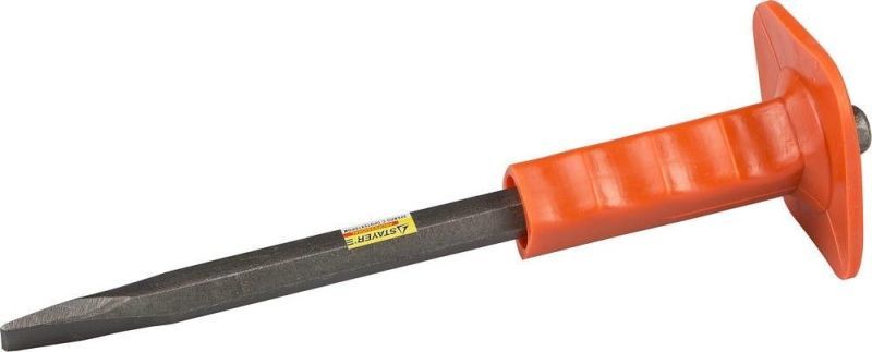 Зубило STAYER "PROFI" с протектором, 300мм