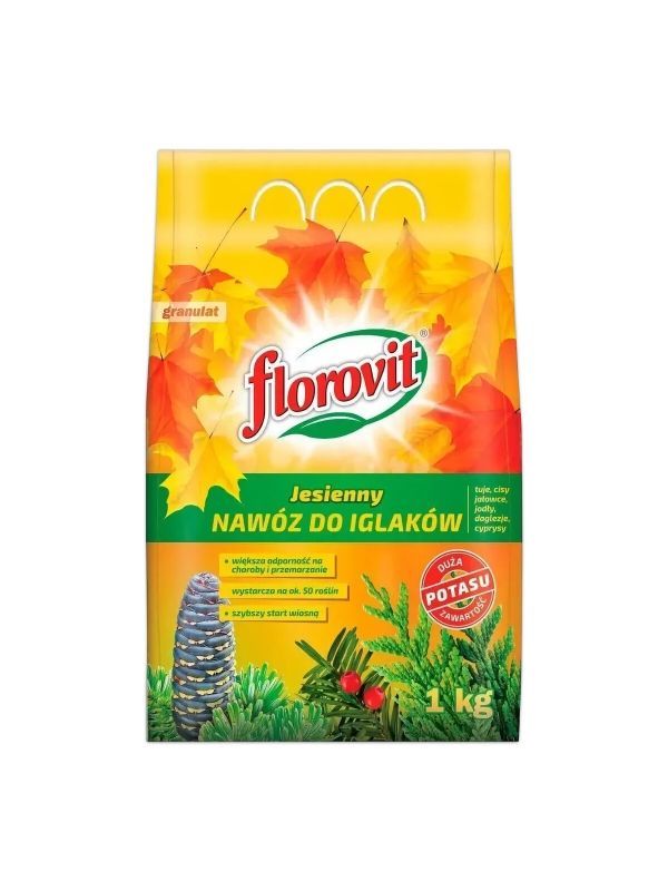 Florovit осенний гранулированный для хвойных(туя, лиственница, ель пихта)1 кг