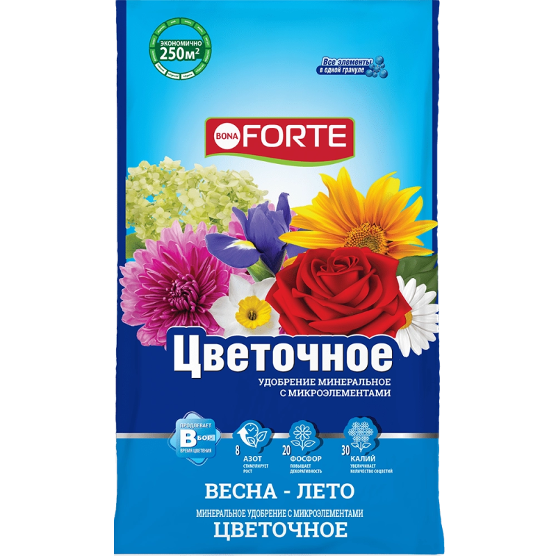 Bona Forte Удобрение ЦВЕТОЧНОЕ, 1 кг