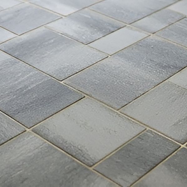 Тротуарная плитка STEINGOT Мюнхен Штайн Сильвер  Верхний прокрас 60 мм