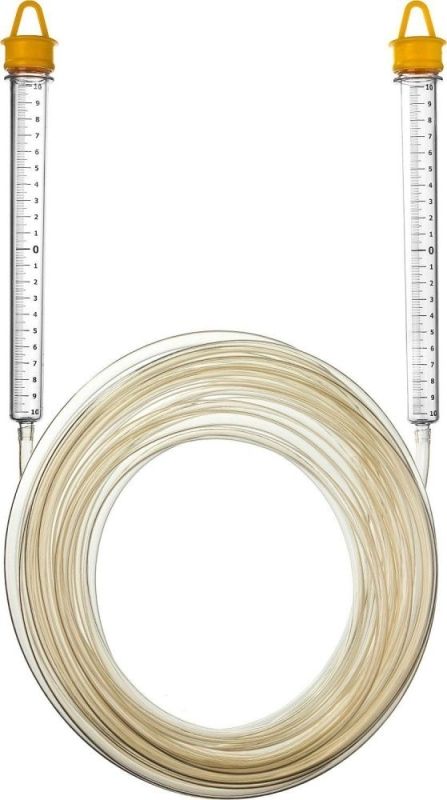 Гидроуровень с усиленной измерительной колбой большого размера, d 6мм, 10м, STAYER "MASTER"