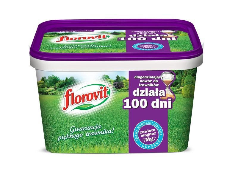 Florovit гранулированный пролонгированного действия  для газонов - 100 дней 4 кг