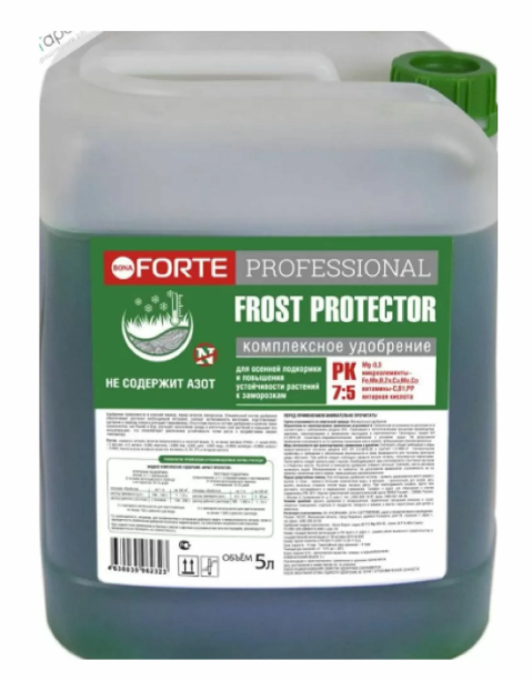 Удобрение минеральное жидкое FROST PROTECTOR Bona Forte 5 л
