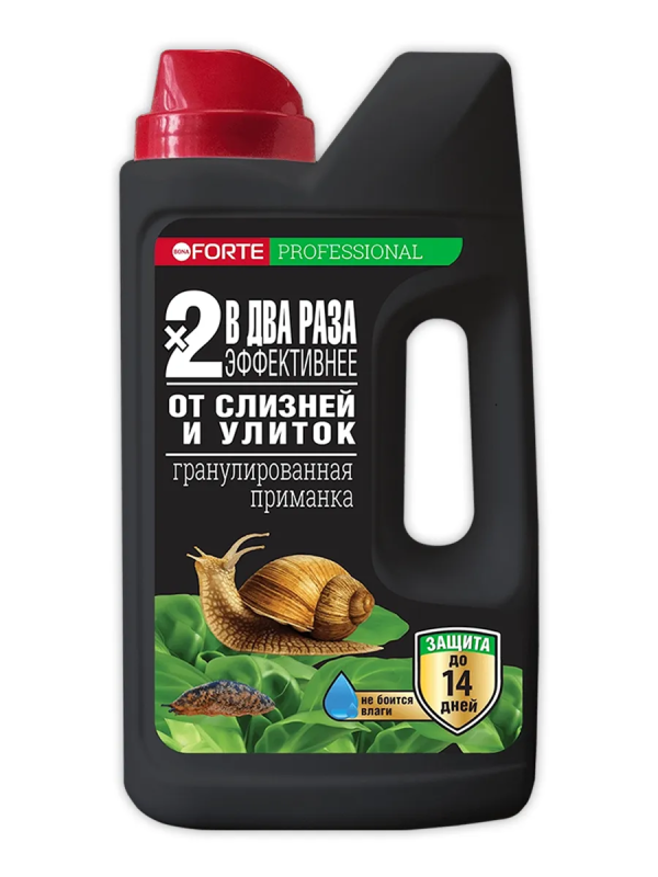 Инсектицид гранулы от слизней и улиток шейкер Bona Forte 900 г